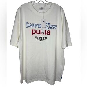 Puma x Dapper Dan Men’s Graphic T-Shirt White XL – NWT